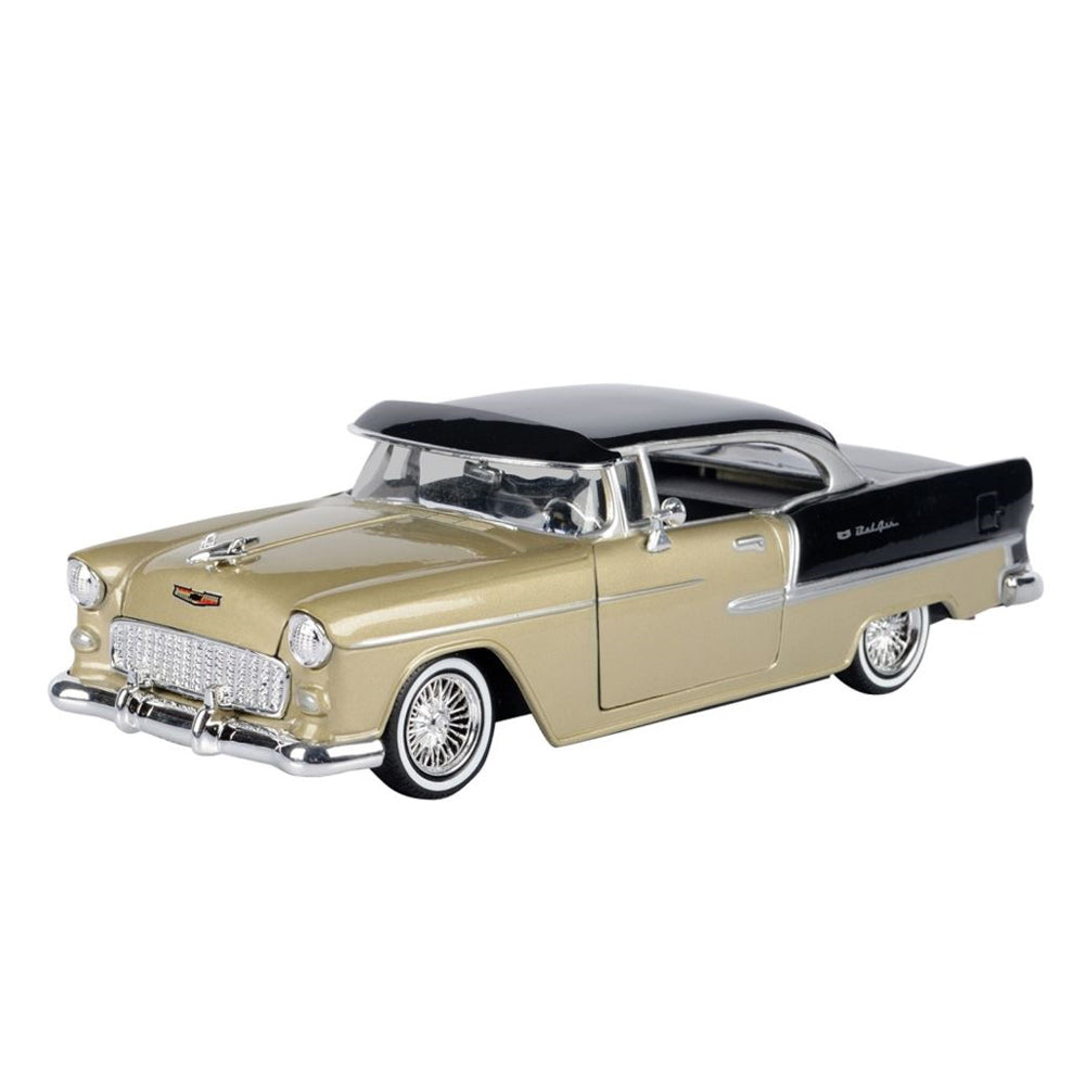 Motormax 1:24 Scale Get Low Series 1955 Chevy Bel Air Lowrider Diecast Car