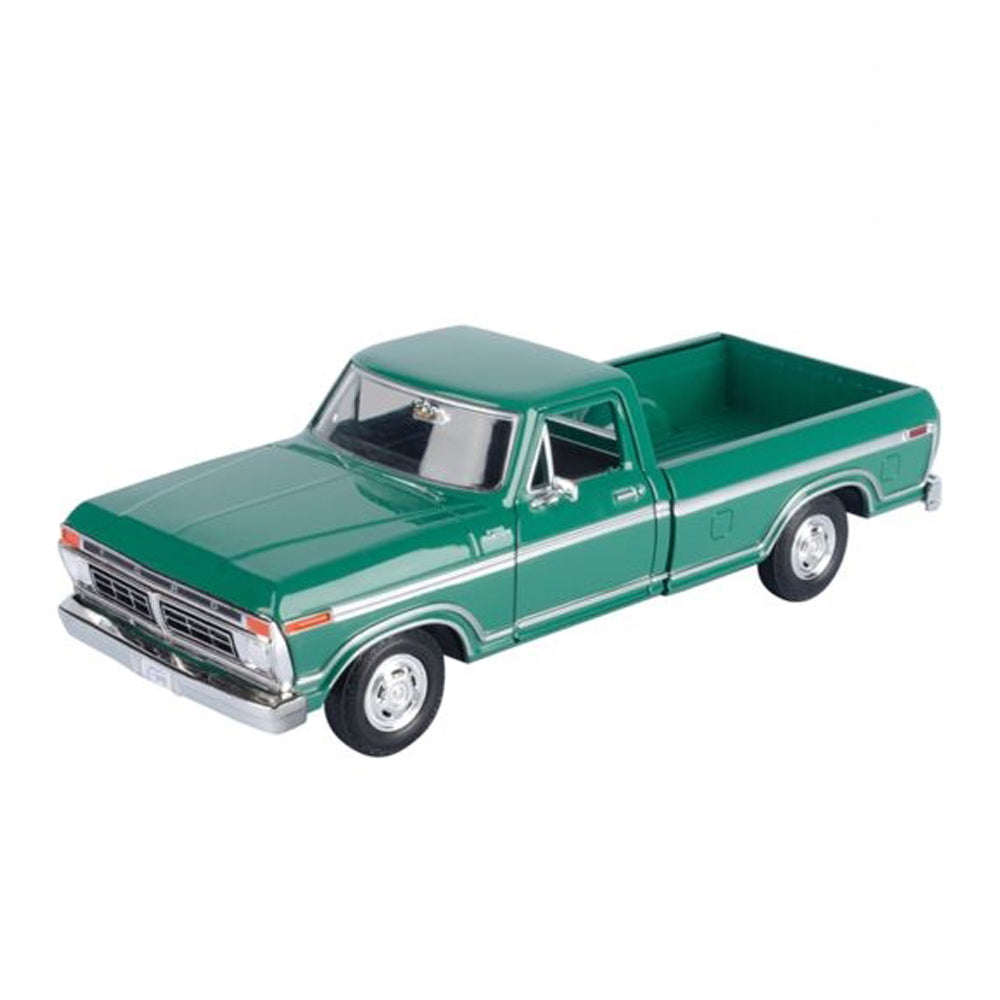 Motormax 1:24 Scale 1977 Ford F-150 Custom Pickup Green Diecast Vehicle