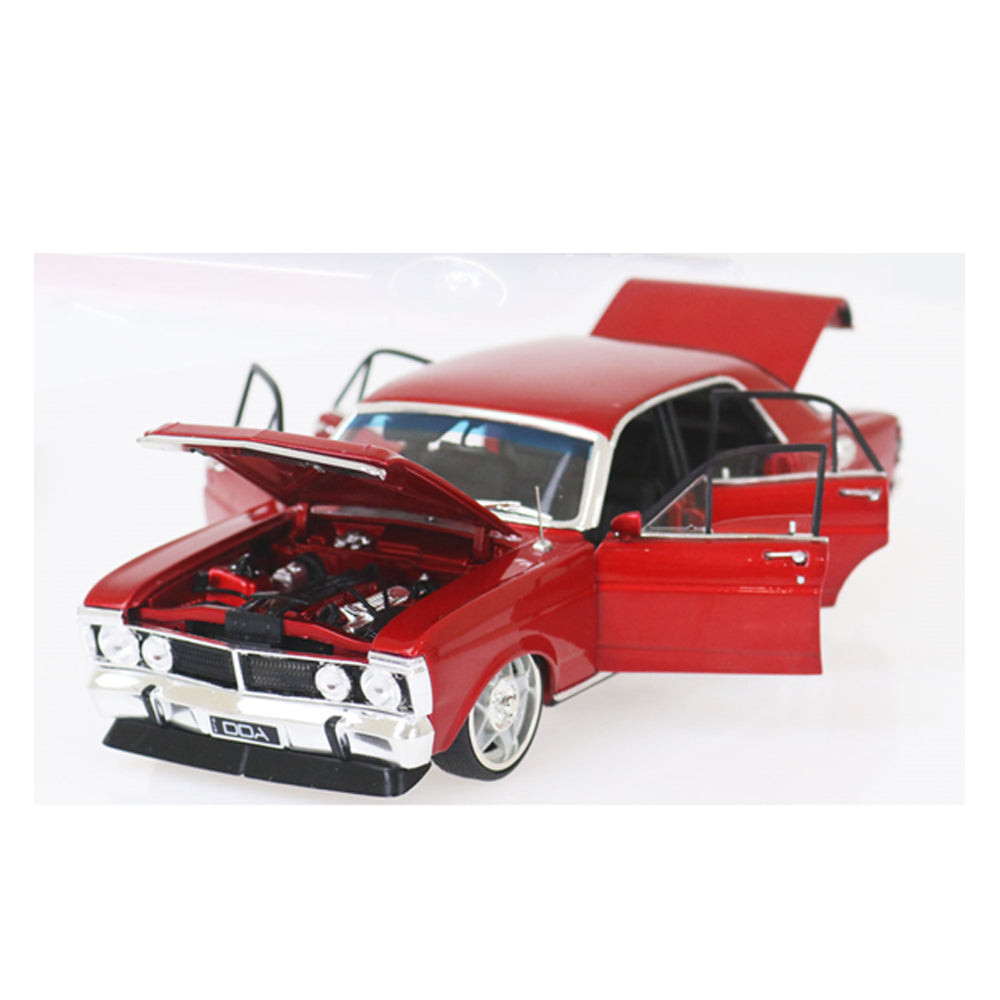 DDA 1:24 Scale Ford XY Falcon Custom Candy Red Model Vehicle