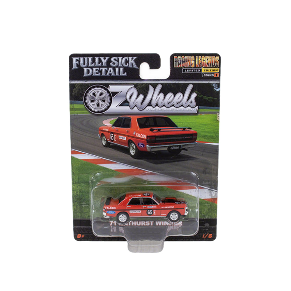 OZ Wheels 1:64 FSD1 Racing Legends Ford 1971 Bathurst Winner #65E Diecast Car