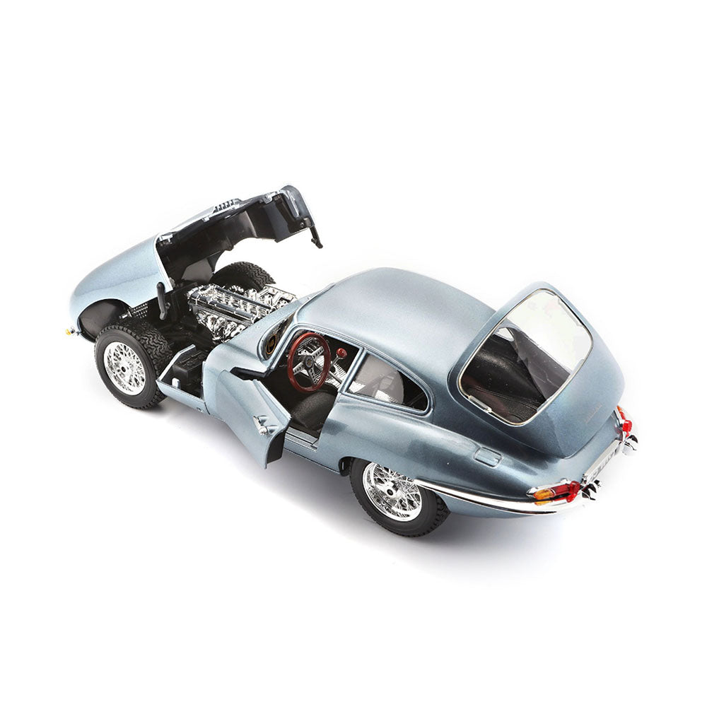 Bburago 1:18 Scale 1963 Jaguar E Type Coupe Diecast Model Car Kids Toy Gift