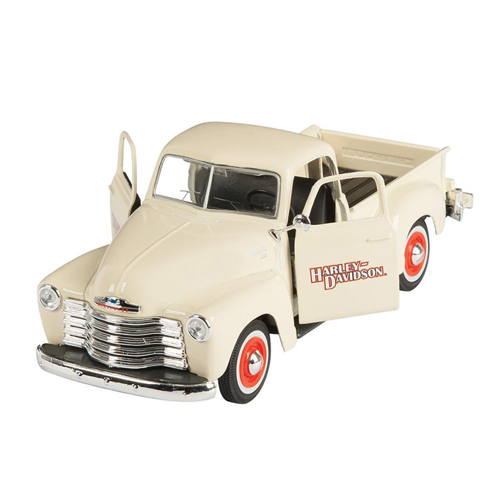 Maisto 1:24 Scale Harley Davidson 1950 Chevrolet 3100 & 2001 Heritage Springer Model