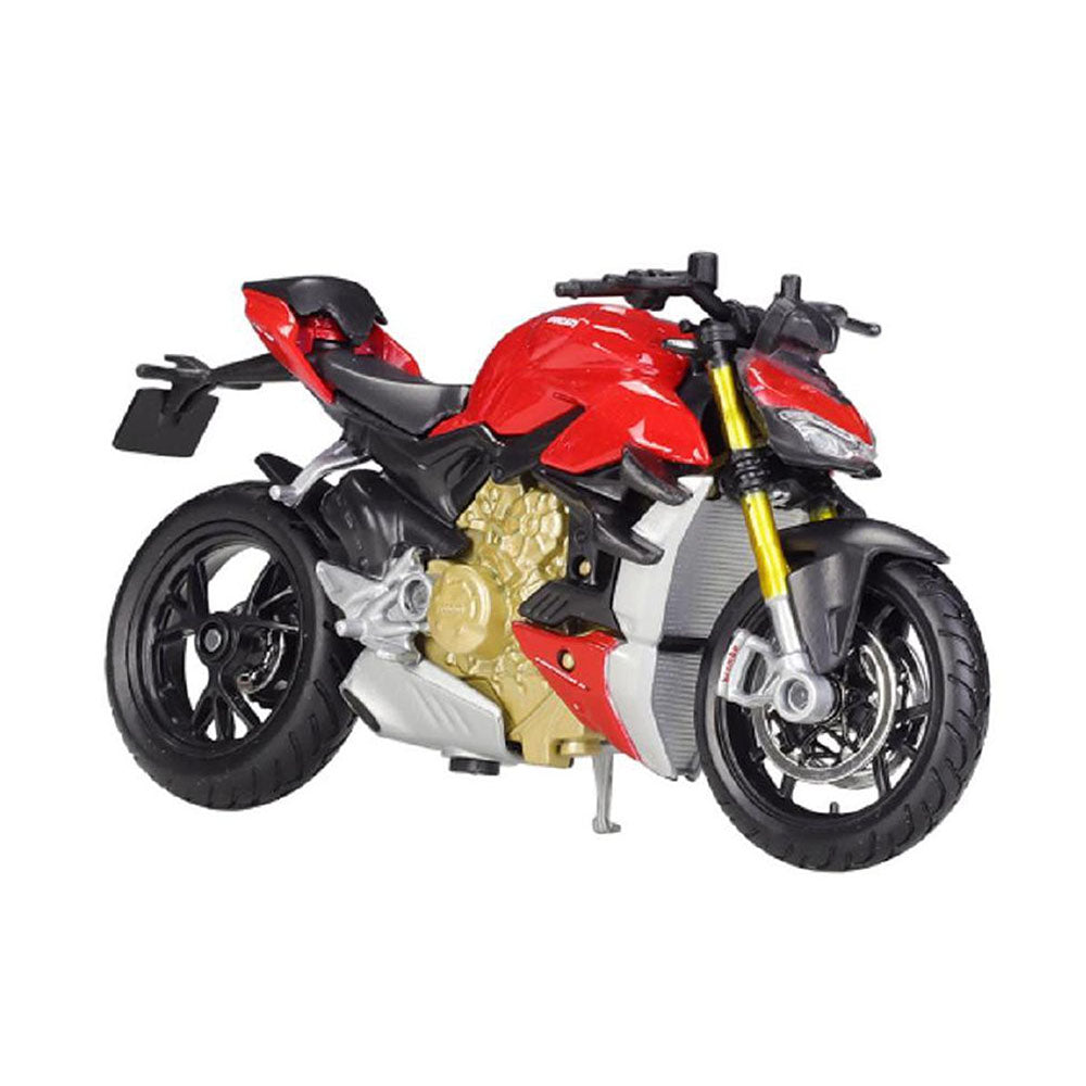Maisto 1:18 Scale Ducati Super Naked V4 S 2 Wheelers Road Bike Diecast Model Toy