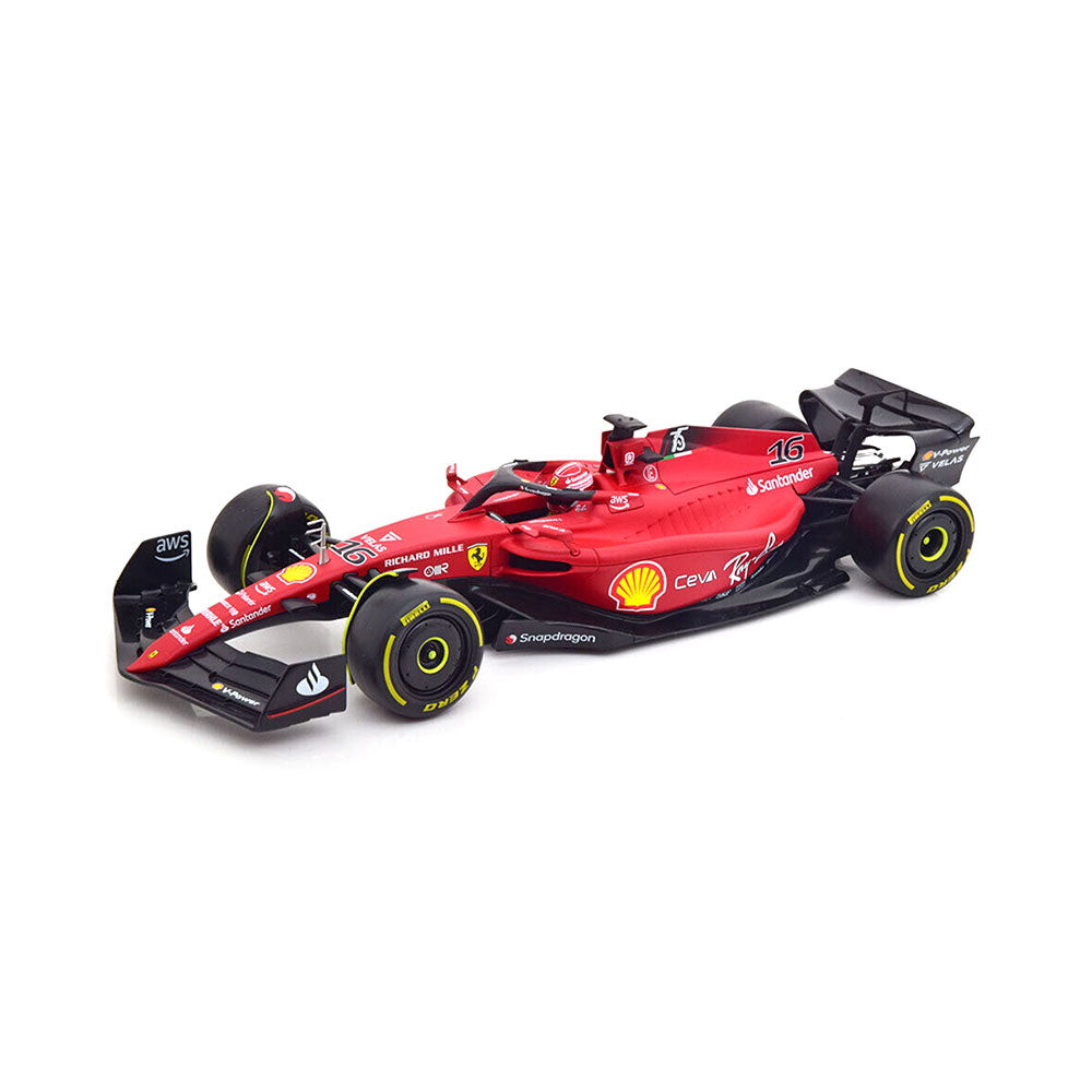 Bburago 1:18 Scale Ferrari Racing 2022 F1 75 Leclerc #16 Diecast Model Toy Gift