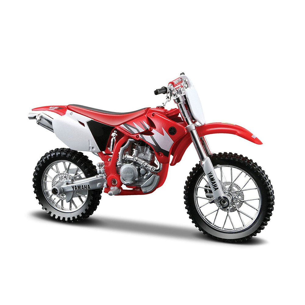 Maisto 1:18 Scale Yamaha YZ-450F Red White Diecast Motorcycle Toy Model Replicas