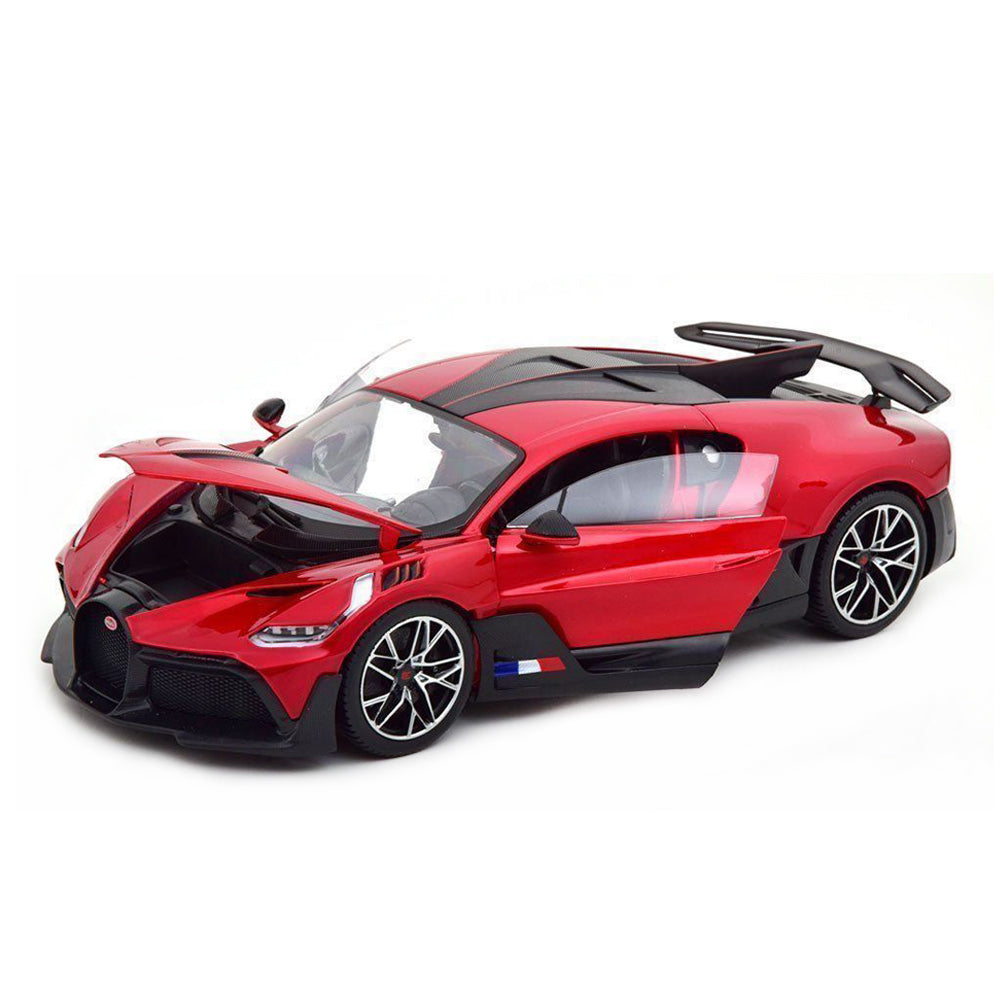 Bburago 1:18 Scale 2018 Bugatti Divo Red Diecast Car Model Toy