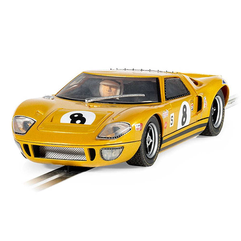 Scalextric 1:32 Scale Ford GT40 BOAC 500 1968 Drury/Holland Slot Car With Light