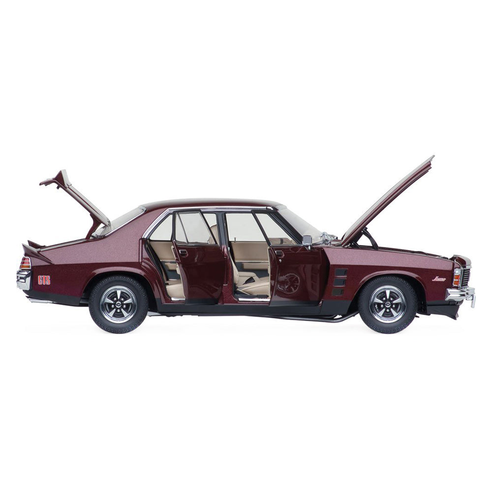 Classic Carlectables 1:18 Scale Holden HJ Monaro GTS Sedan Claret Metallic Diecast Toy