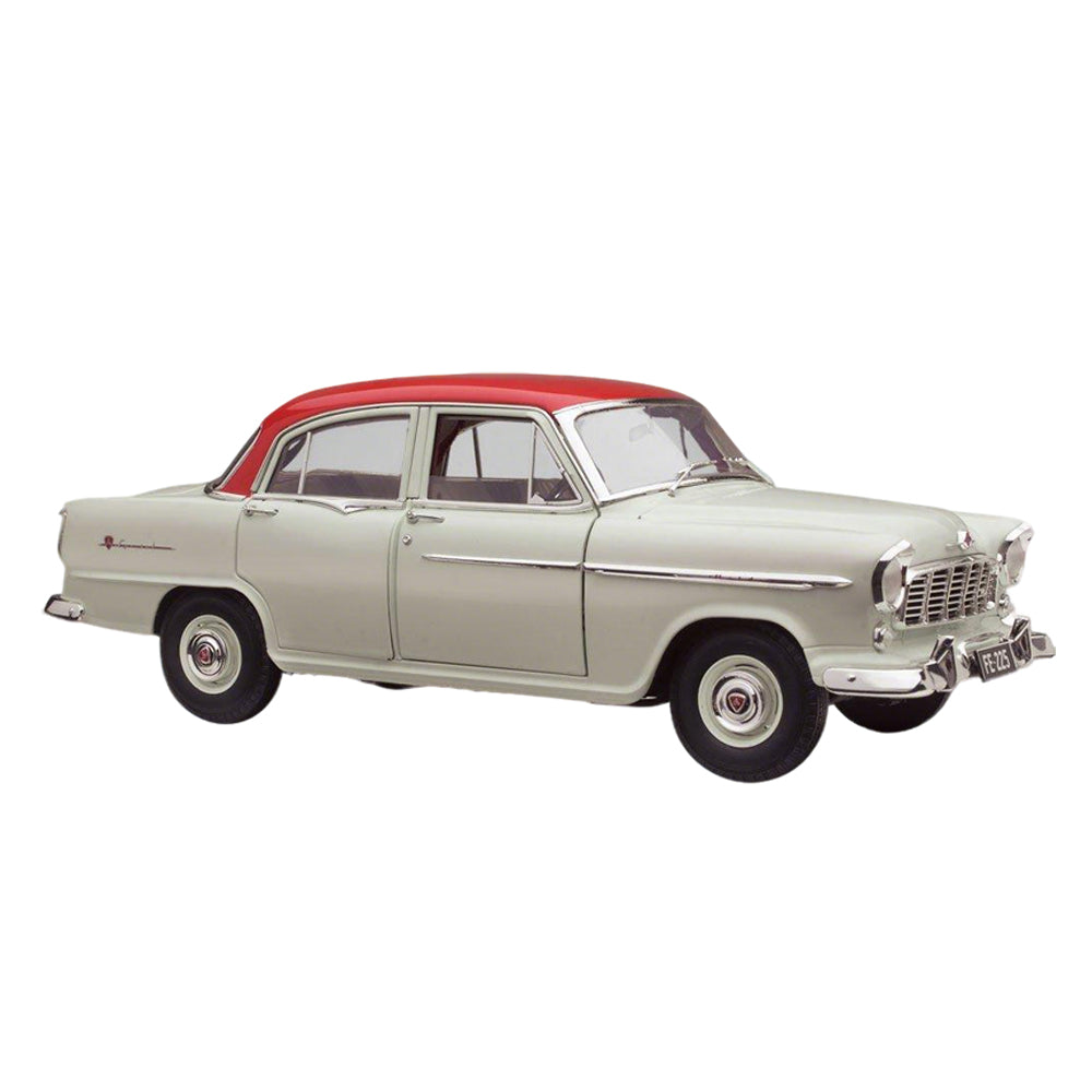 Classic Carlectables 1:18 Holden FE Special Gypsy Red Over Castle Grey Car Model