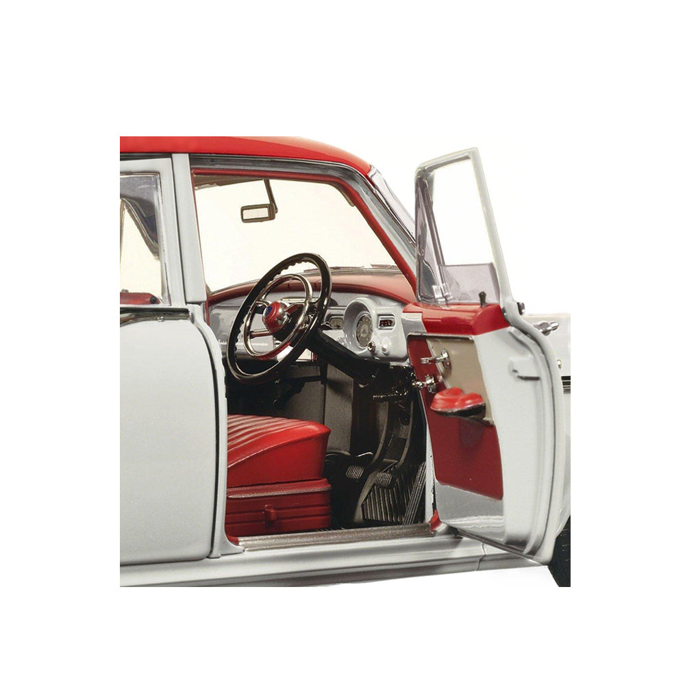 Classic Carlectables 1:18 Holden FE Special Gypsy Red Over Castle Grey Car Model