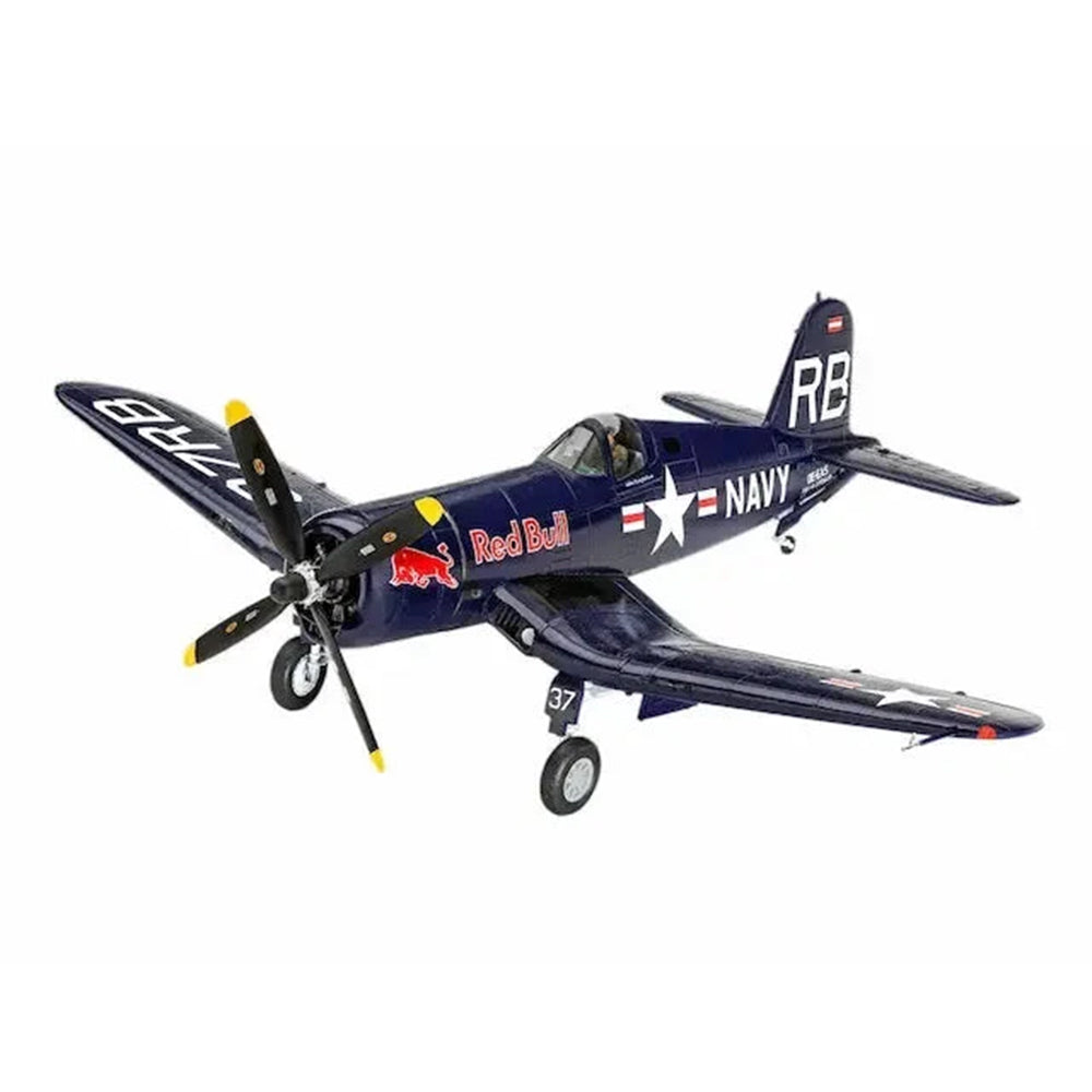Revell 1:48 Scale F4u-4 Corsair Flying Bulls 25th Anniversary Gift Set Assembly Kit