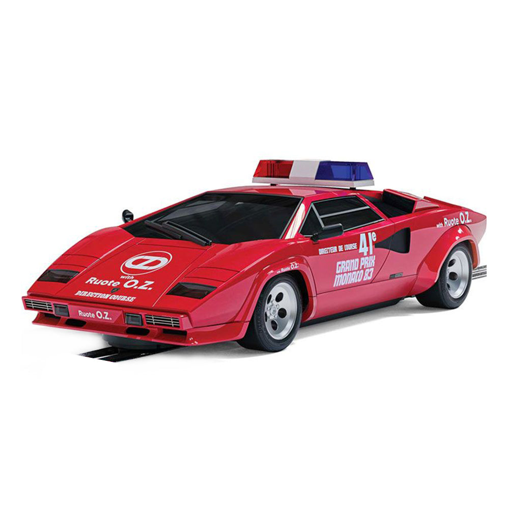 Scalextric 1:32 Lamborghini Countach 1983 Monaco GP Safety Car Slot Car Toy