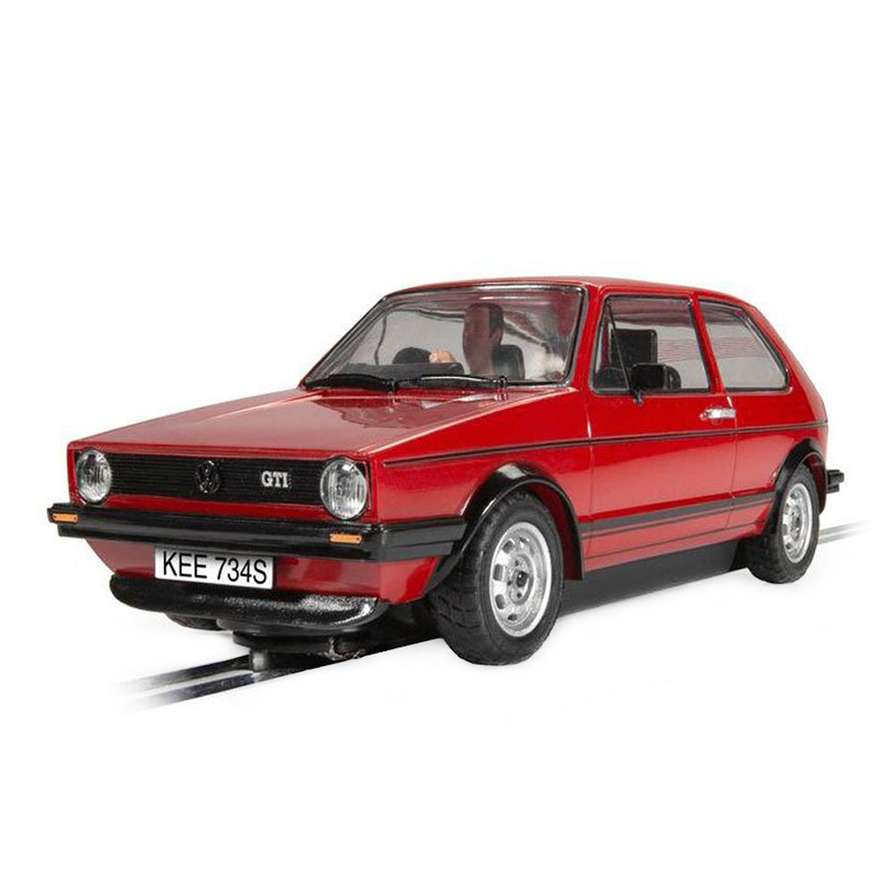 Scalextric 1:32 Scale Volkswagen Golf MKI GTI Red Slot Car Model Toy