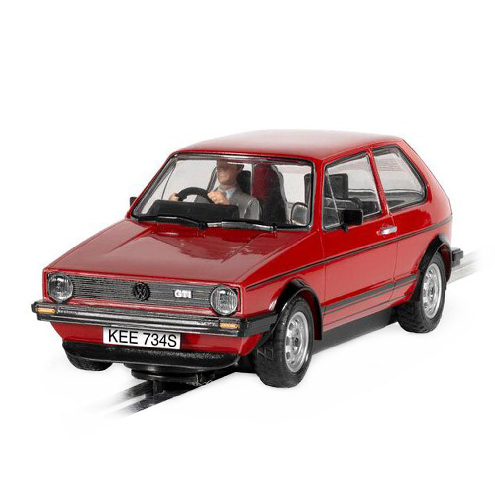 Scalextric 1:32 Scale Volkswagen Golf MKI GTI Red Slot Car Model Toy