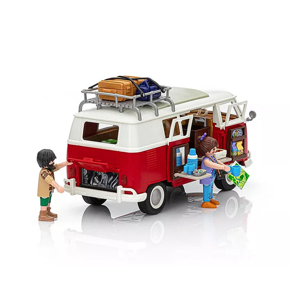 Playmobil Volkswagen T1 Camper Van Red White Kids Model Toy Gift 70176
