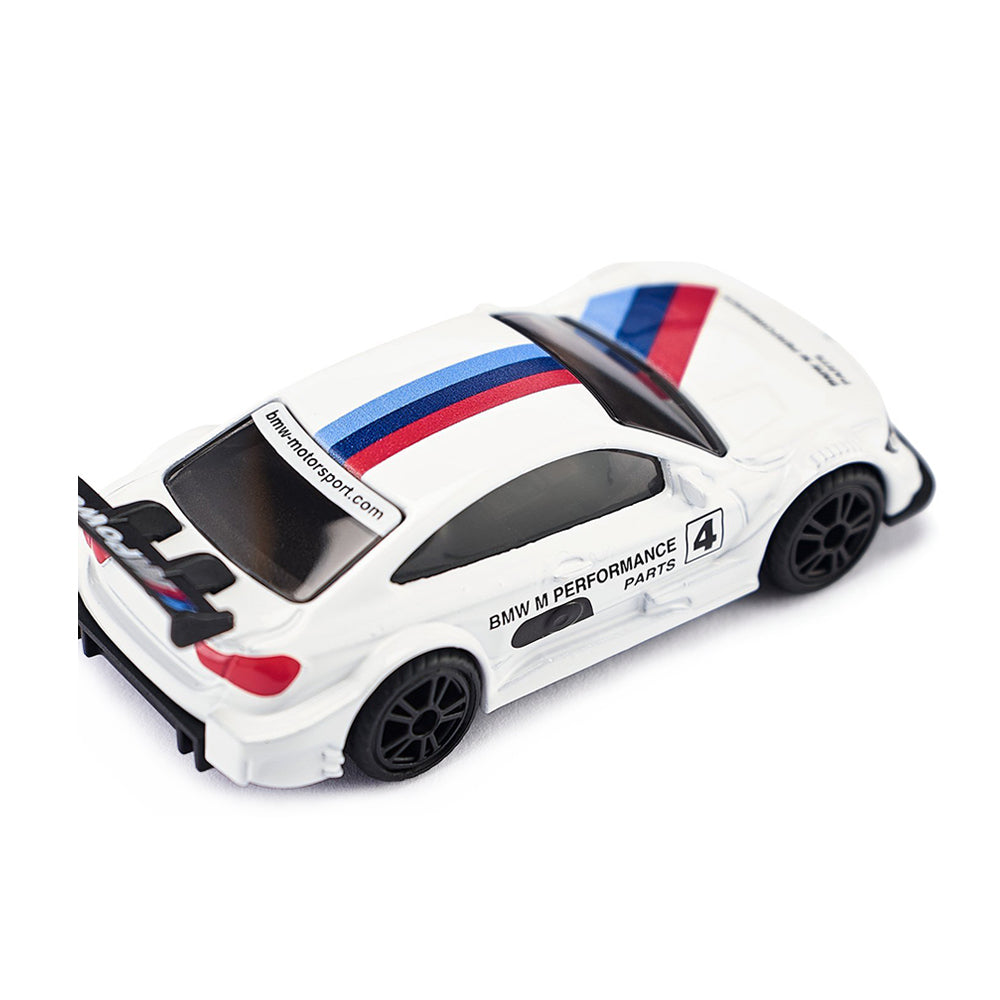 Siku BMW M4 Racing 2016 White Sport Car Diecast Model