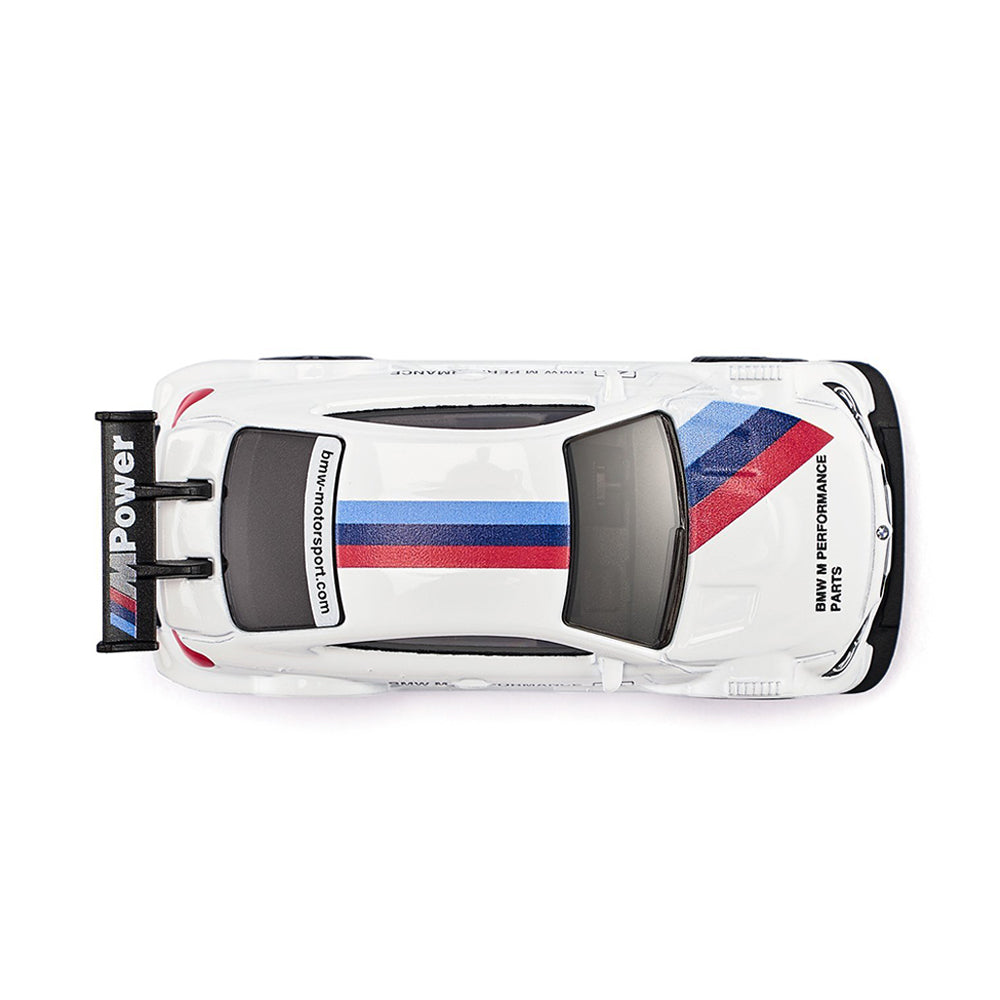 Siku BMW M4 Racing 2016 White Sport Car Diecast Model