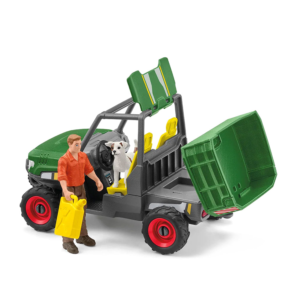 Schleich Farm World Working In The Forest Model Playset Kids Toy
