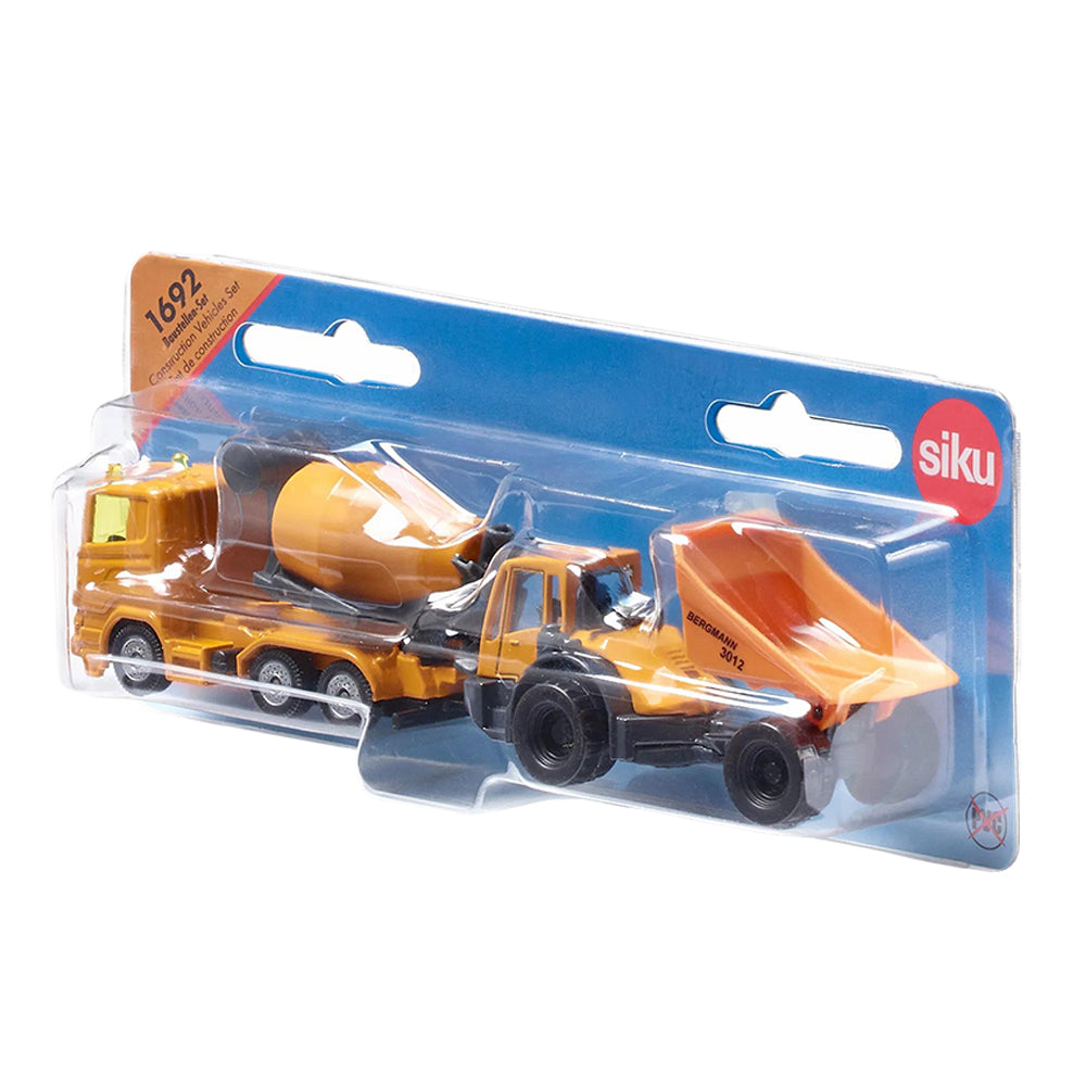 Siku Construction Vehicles Set Model Toy