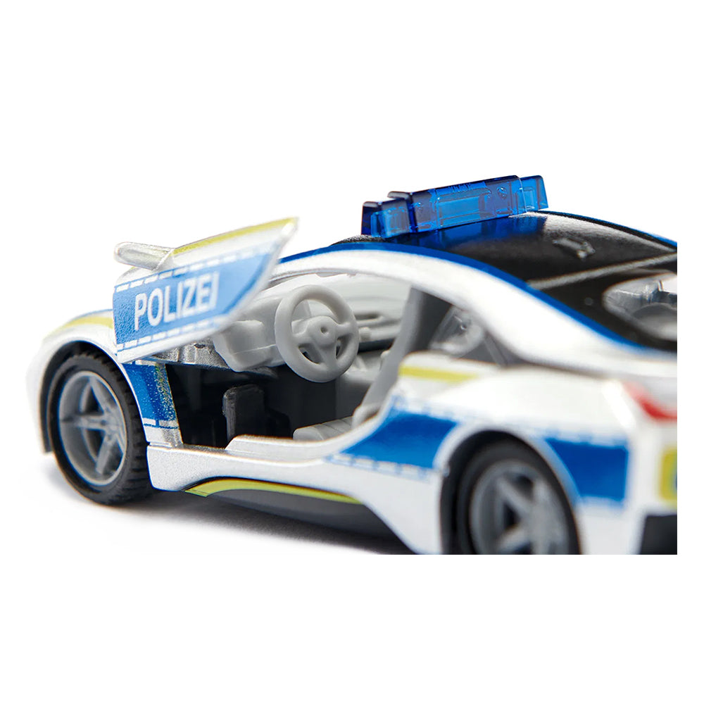 Siku 1:50 Scale BMW I8 Police Car Diecast Model Collectible