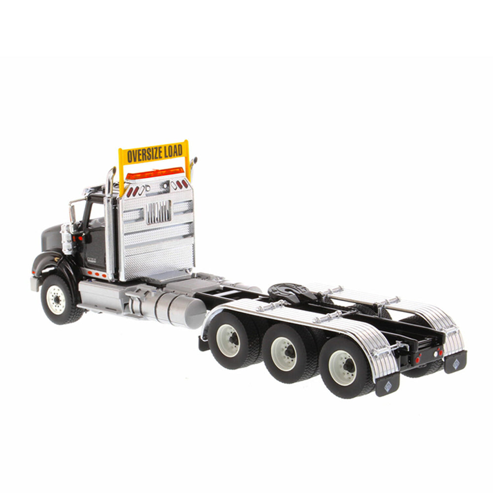 Diecast Masters 1:50 Scale International HX620 Black Tridem Tractor Diecast Toy