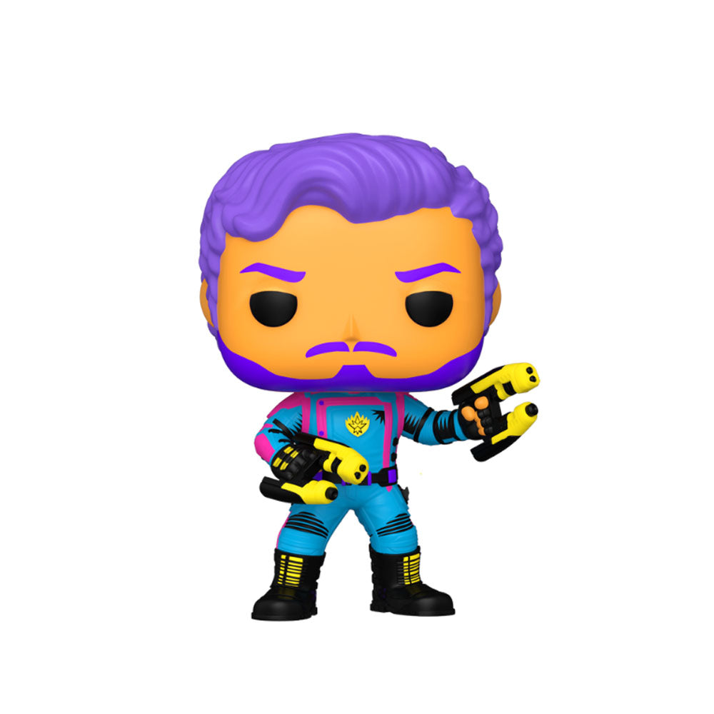 Funko Guardians Of The Galaxy 3 Star-Lord Blacklight Pop! RS Vinyl Figure Model
