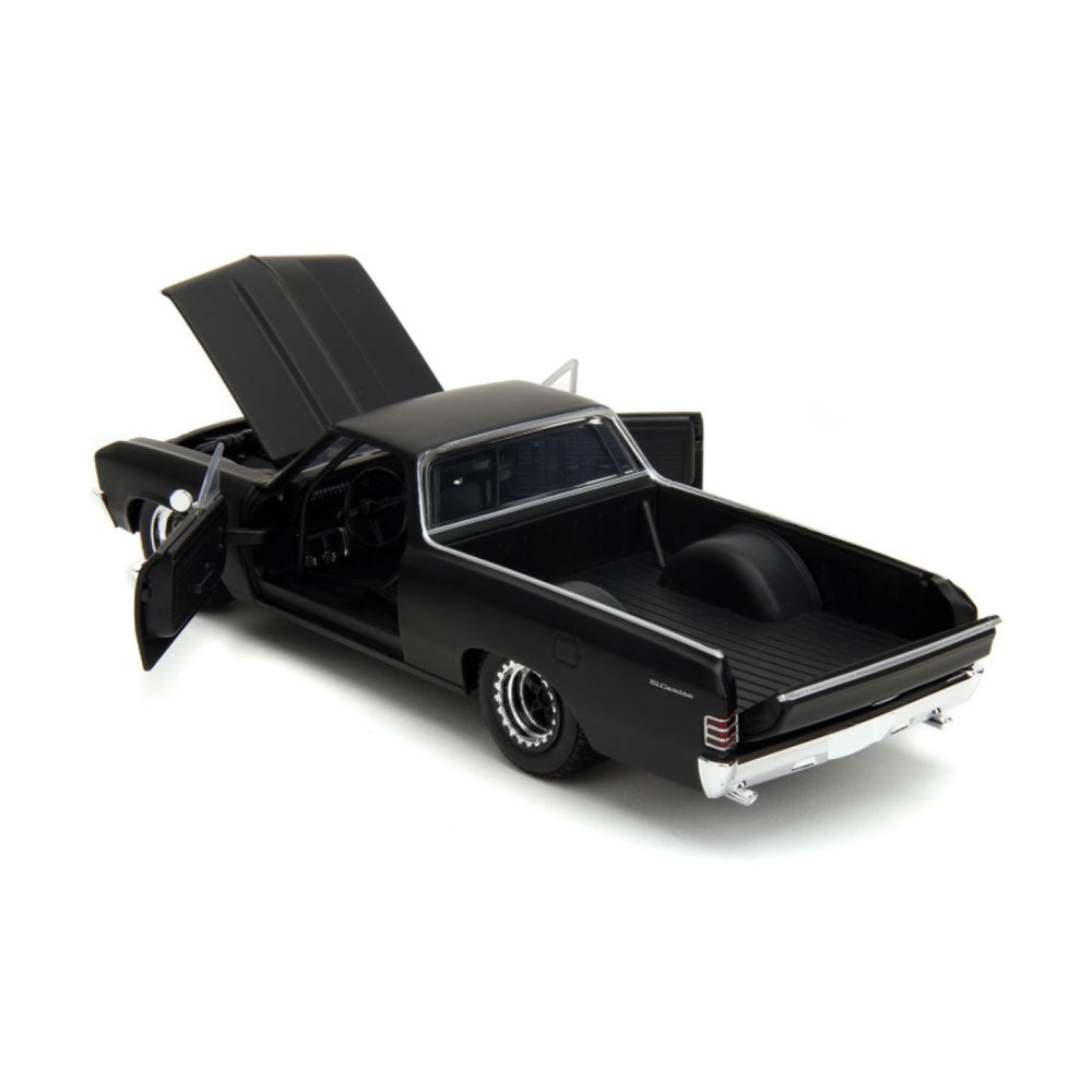 Jada 1:24 Scale Fast & Furious 10 1967 Chevorlet El Camino Black Diecast Car