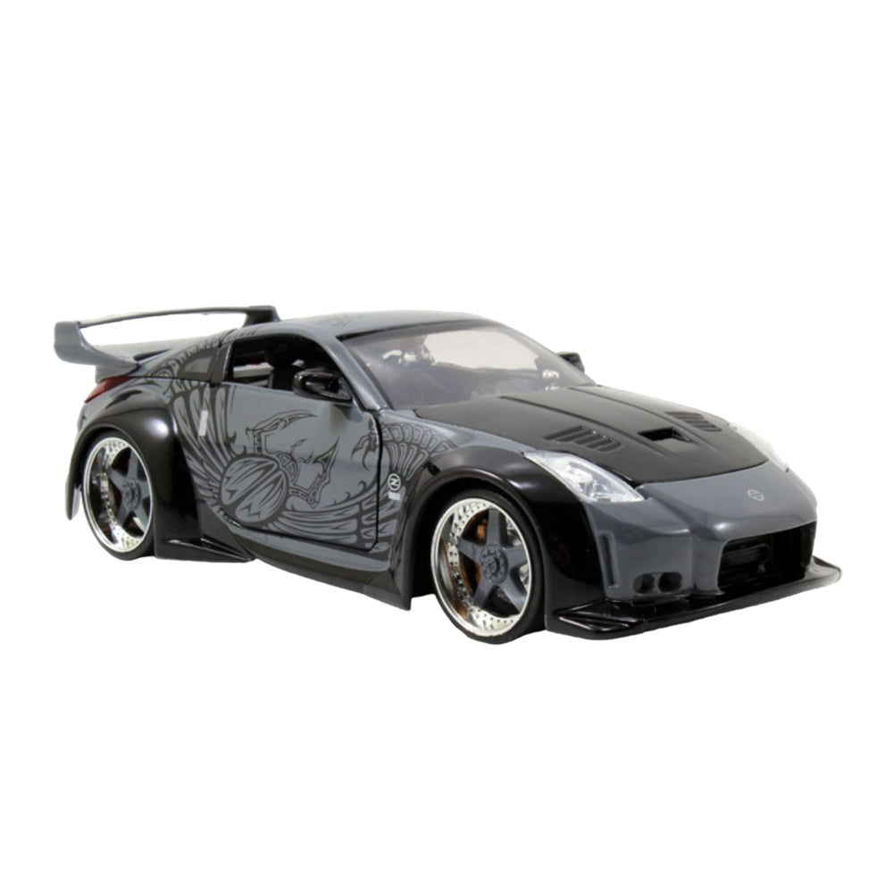 Jada 1:24 Scale Fast & Furious D.K.'s Nissan 350Z Grey Diecast Car Model