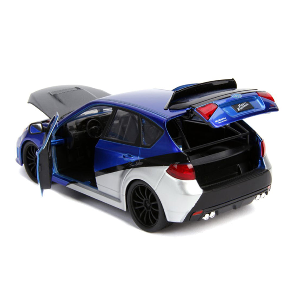 Jada 1:24 Scale Fast & Furious 2012 Brian's Subaru Impreza WRX STI Diecast Car