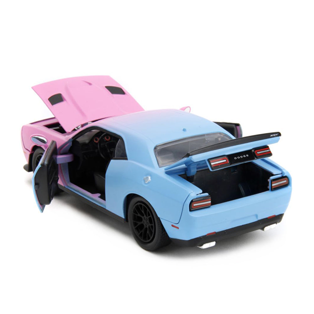 Jada 1:24 Scale Pink Slips 2015 Dodge Challenger SRT Hellcat Diecast Car Model