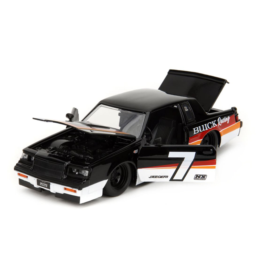 Jada 1:24 Scale Big Time Muscle 1987 Buick Grand National Diecast Car Model