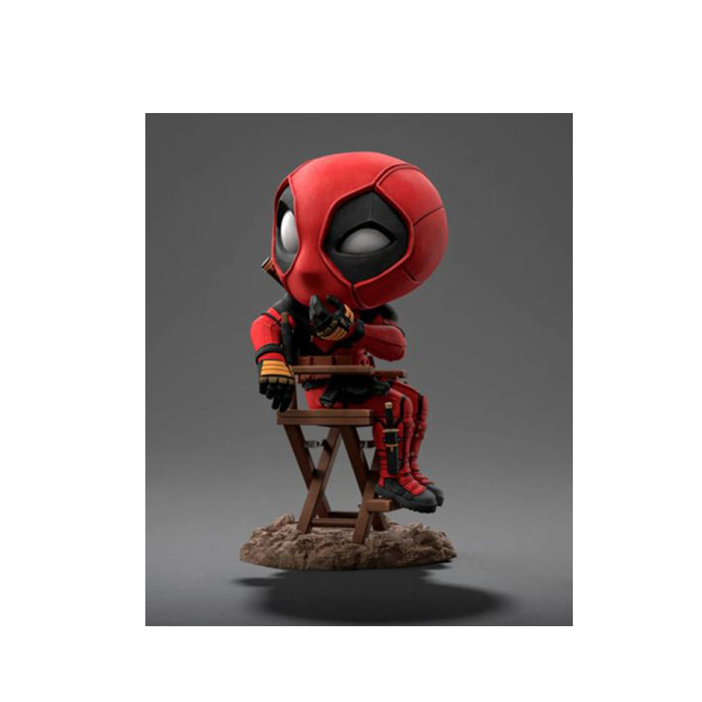 Iron Studios Deadpool & Wolverine Deadpool MiniCo Vinyl Figure Collectible