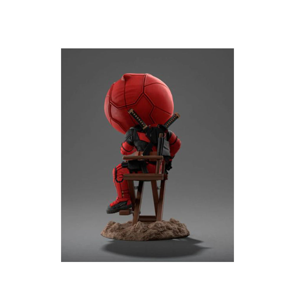 Iron Studios Deadpool & Wolverine Deadpool MiniCo Vinyl Figure Collectible