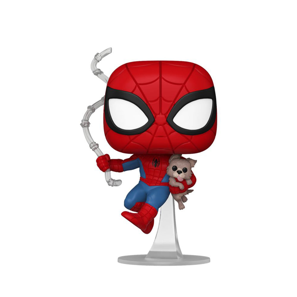 Funko Marvel Spiderman With Sandwich The Dog Pop! Vinyl Figure Collectible
