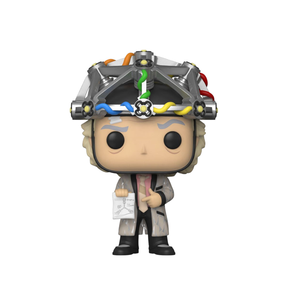 Funko Back To The Future Doc With Helmet Pop! Vinyl Figure Collectible