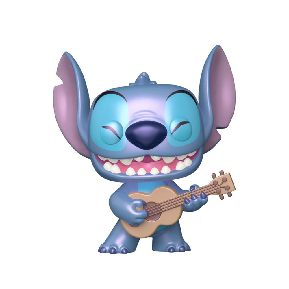 Funko Disney Lilo & Stitch Stitch With Ukelele Pearlescent Pop! Vinyl Figure