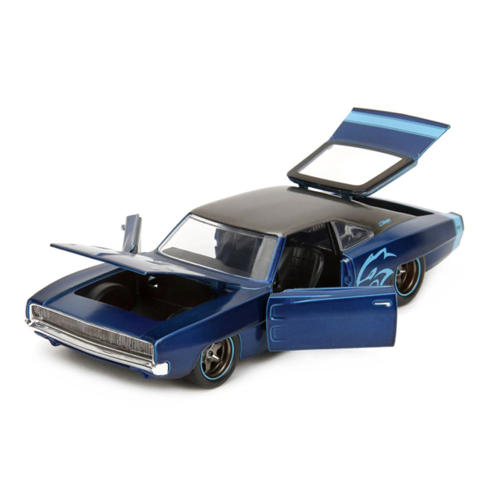 Jada 1:24 Scale Pink Slips 1968 Dodge Charger Widebody Diecast Car Model