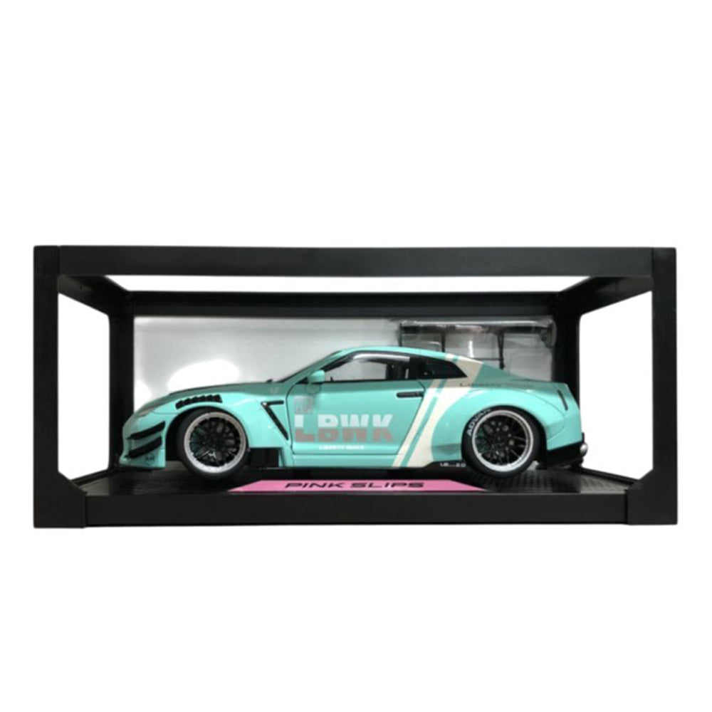 Jada 1:18 Scale Pink Slips Nissan GT-R R35 LBWK Body Kit Type 2.0 Diecast Model