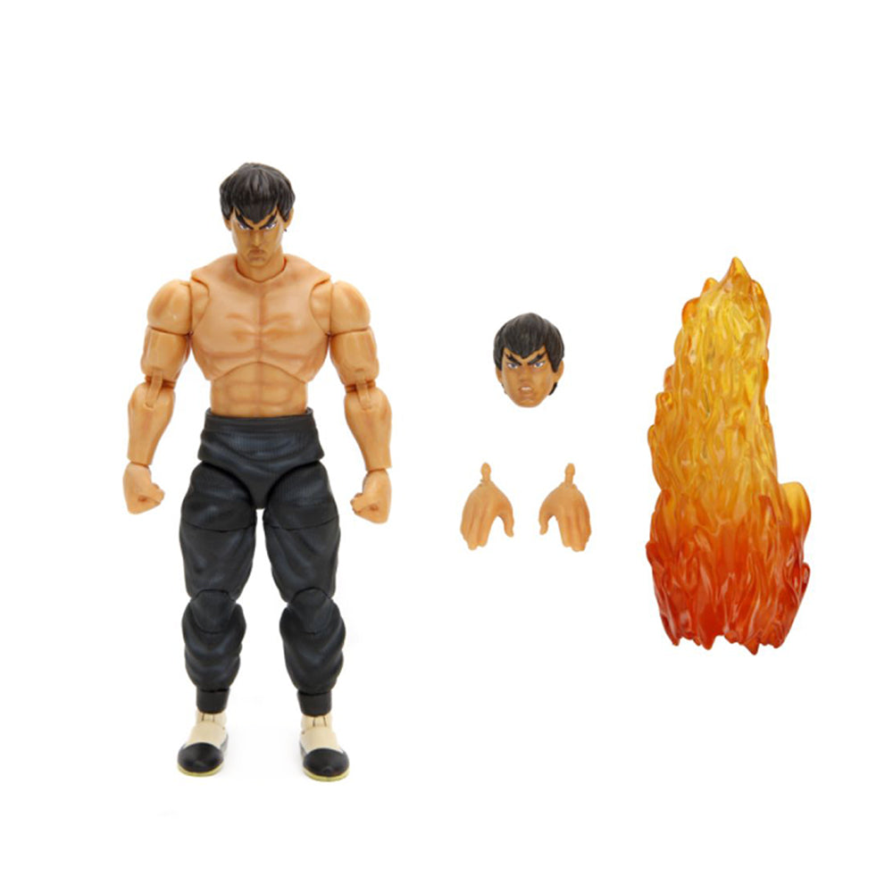 Jada Ultra Street Fighter II The Final Challengers Fei Long 6" Action Figure