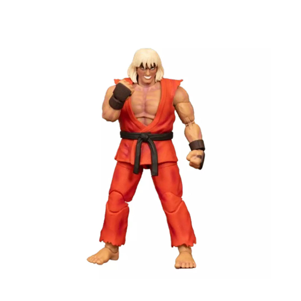 Jada Ultra Street Fighter II The Final Challengers Violent Ken Deluxe 6" Figure