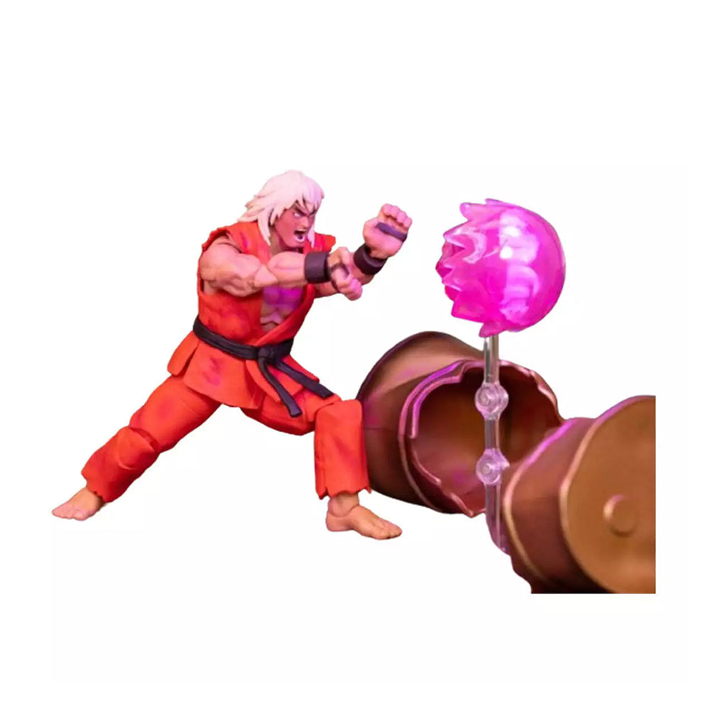 Jada Ultra Street Fighter II The Final Challengers Violent Ken Deluxe 6" Figure