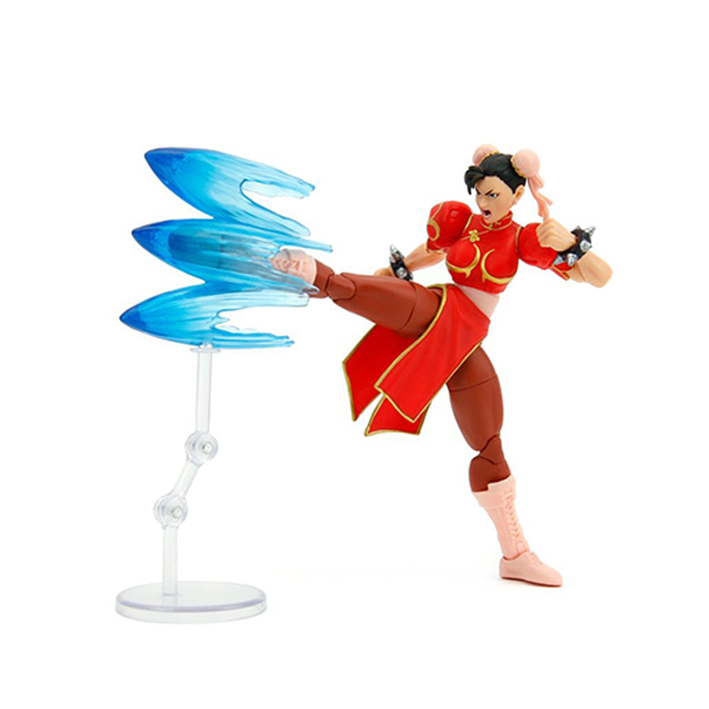 Jada Street Fighter II The Final Challengers Chun Li Player 2 6'' Action Figure