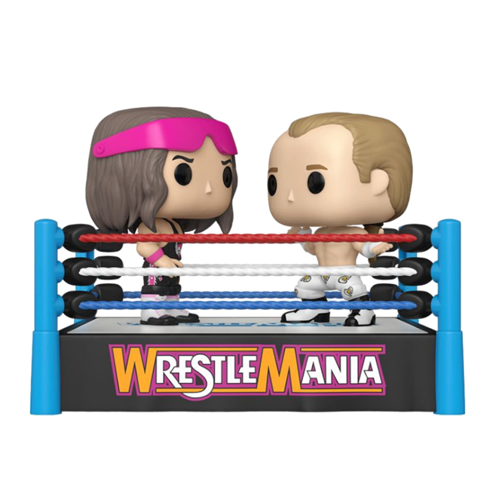 Funko WWE Bret Hart vs Shawn Michaels Pop! Moment Vinyl Figure Collectible