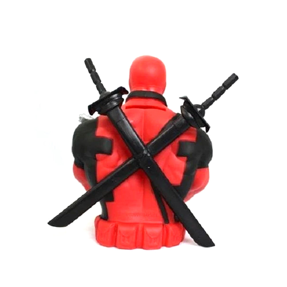 Monogram Marvel Deadpool Bust Coin Bank Piggy Bank