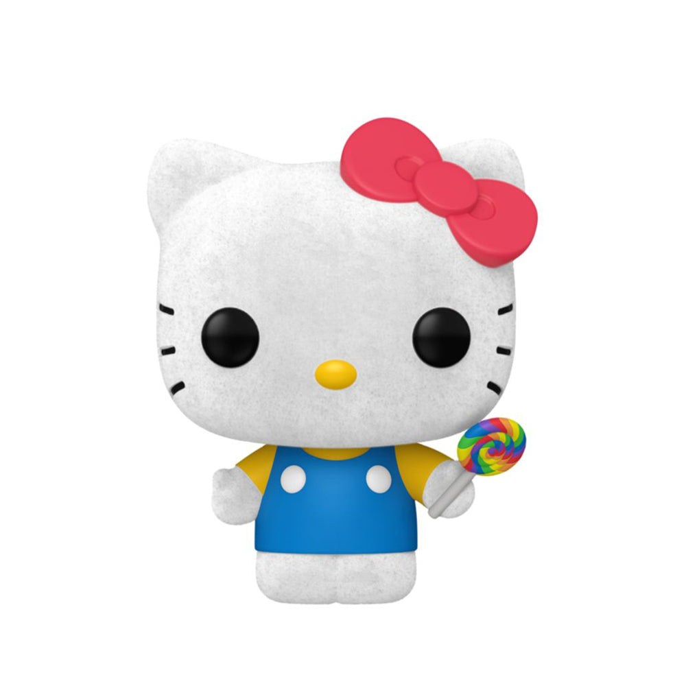 Funko Hello Kitty With Lollipop Flocked Pop! Vinyl Figure Collectible
