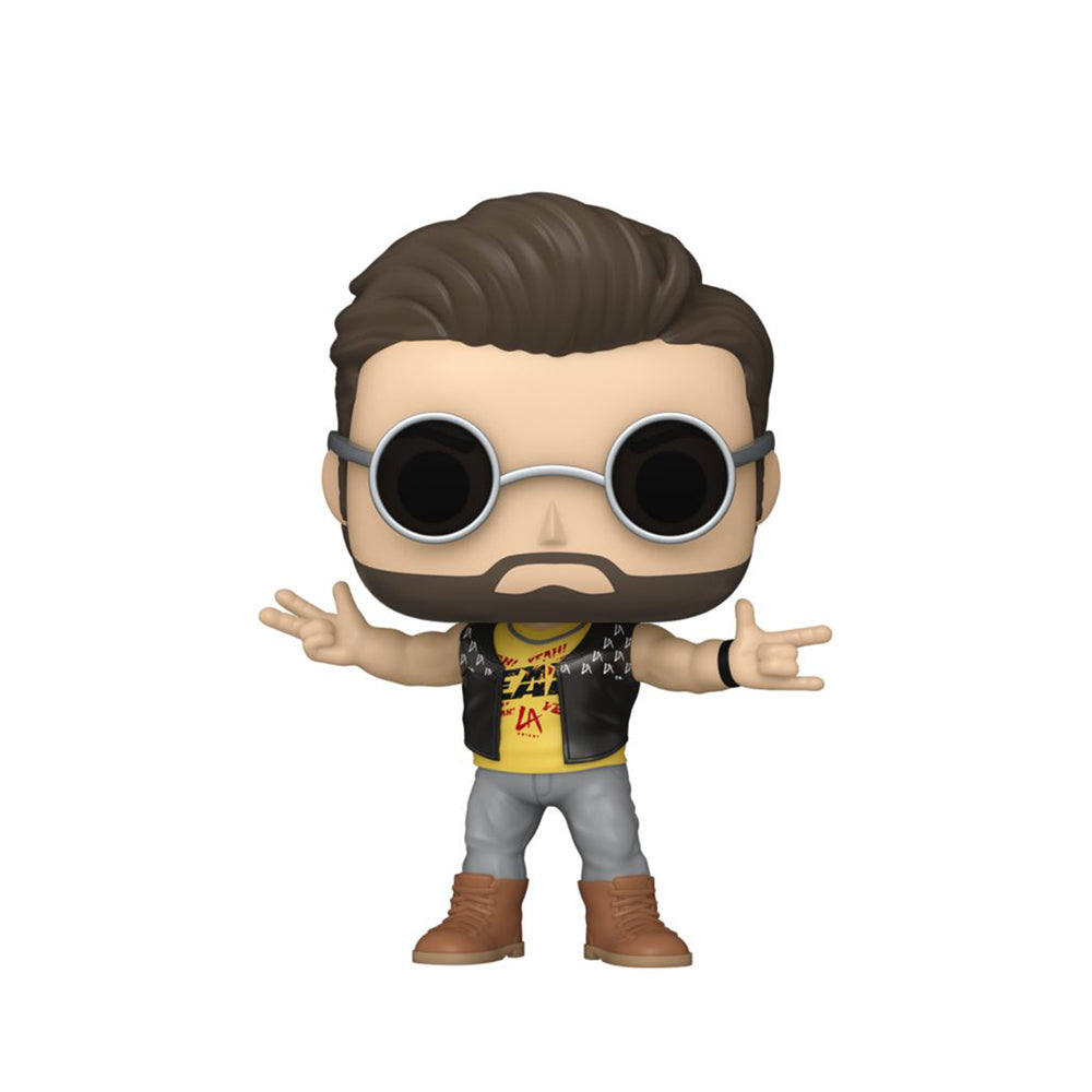 Funko WWE LA Knight Yellow T-Shirt Pop! Vinyl Figure Collectible