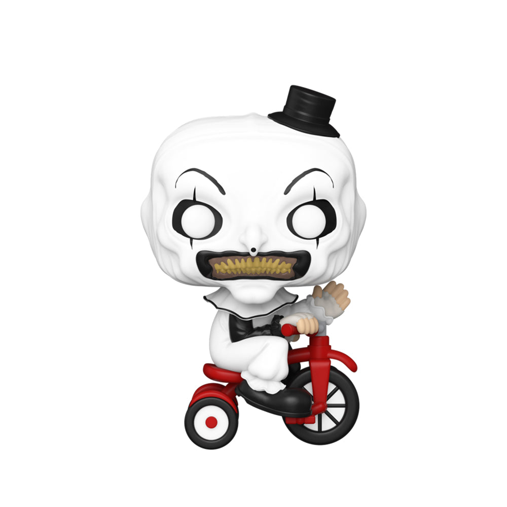Funko Terrifier Art The Clown With Bike Pop! Vinyl Figure Collectible