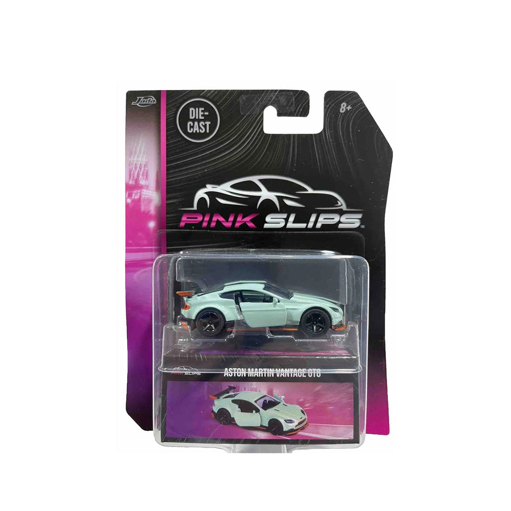 Jada 1:64 Scale Pink Slips Aston Martin Vantage GT8 Diecast Car Replica