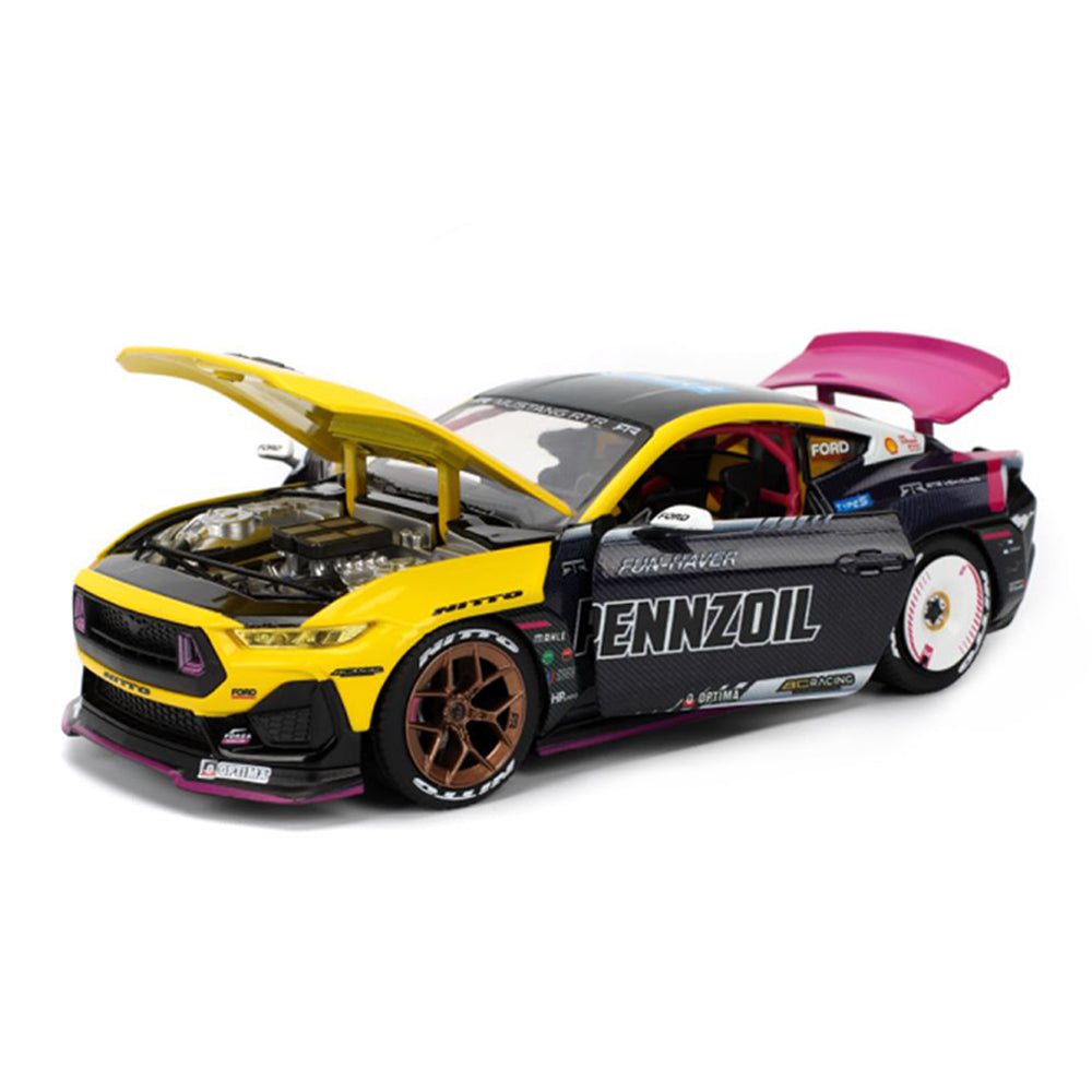 Jada 1:24 Scale Big Time Muscle Ben Hobson 2024 Ford Mustang RTR Diecast Car