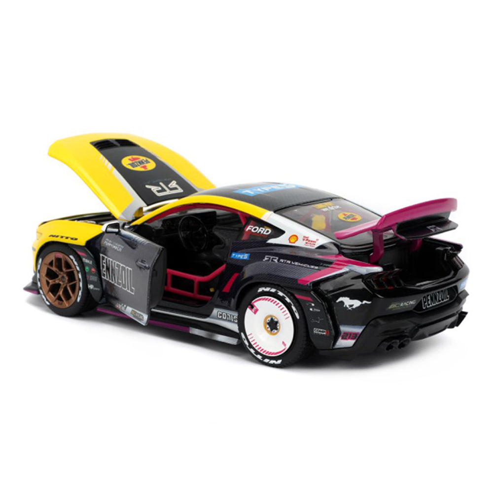 Jada 1:24 Scale Big Time Muscle Ben Hobson 2024 Ford Mustang RTR Diecast Car